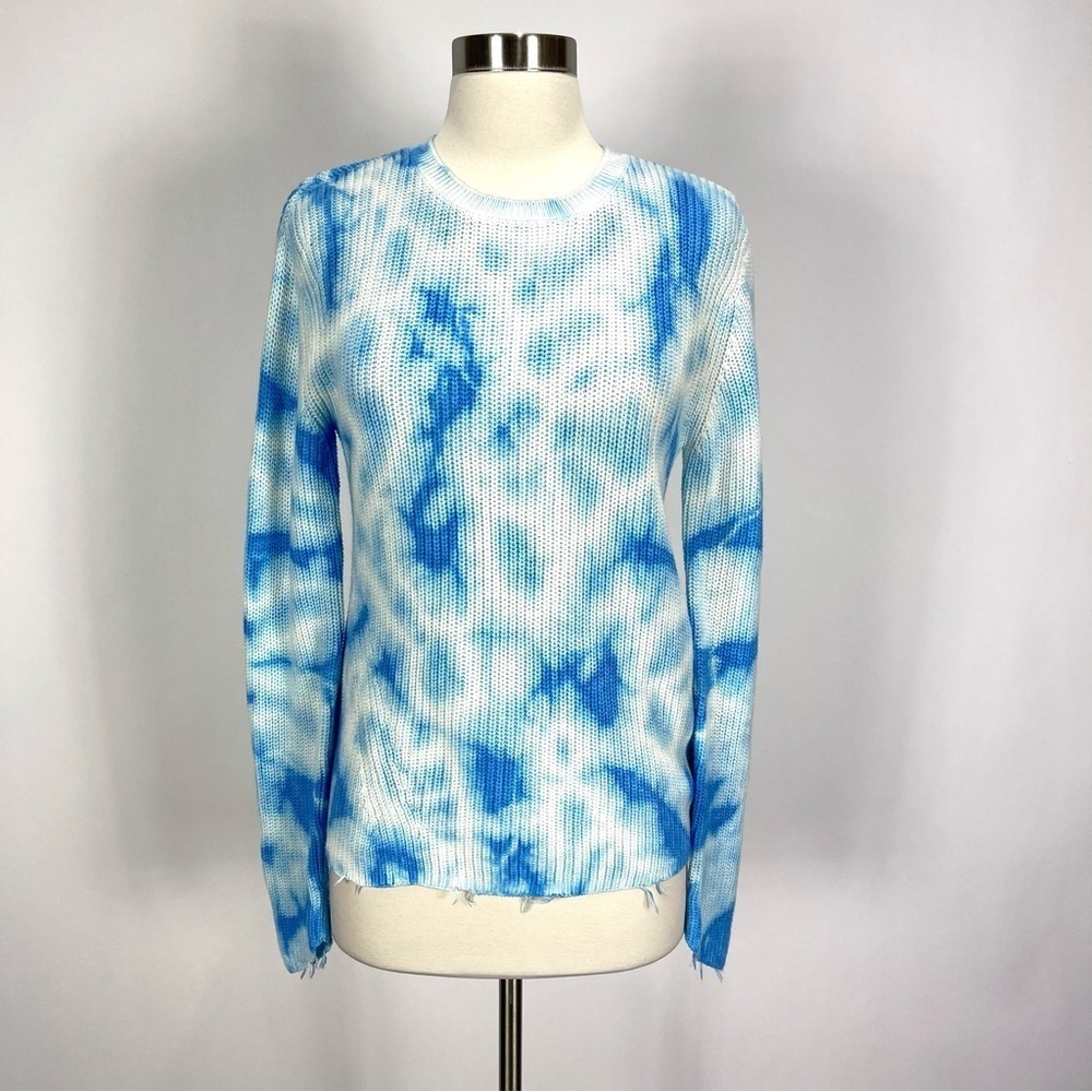 Generation Love blue tie dye crew neck sweater